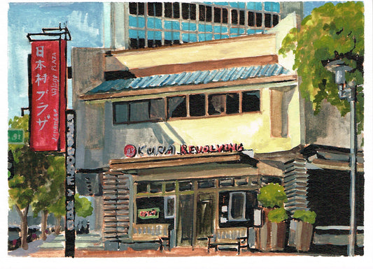 Little Tokyo and an Indoor Cafe Scene